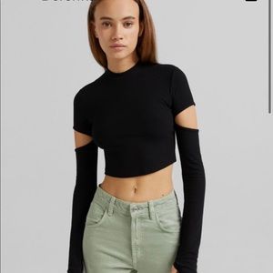 NWT bershka cut out top